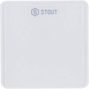 Датчик комнатной температуры Stout C-8r беспроводной, белый (STE-0101-008010)