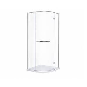 Душевой уголок Cezares BERGAMO-W-RH-1-120/100-ARCO-C-Cr-R-IV профиль хром, стекло прозрачное, 120x100x200