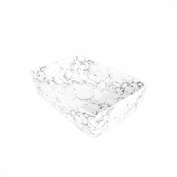 Раковина Maretti Umbria UM13NS03-740MR белый мрамор