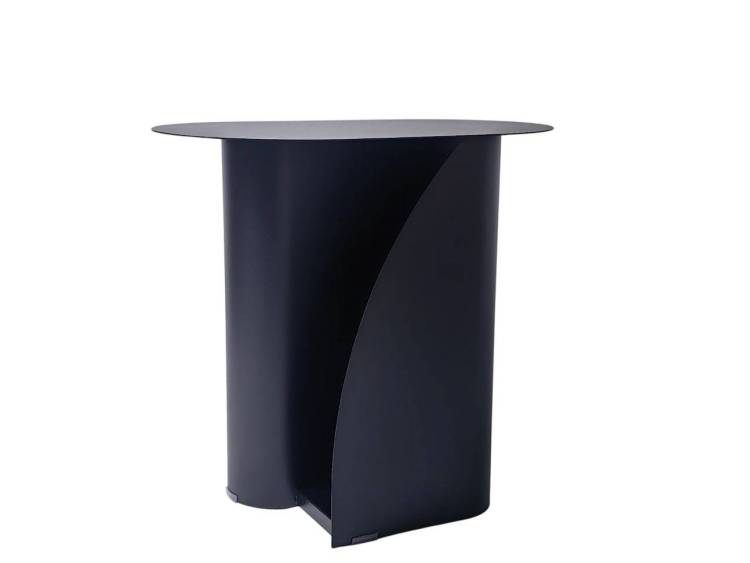 Стол журнальный Stool Group Yvaine MT-104-1 DB-001 черный, металл 50x30x47