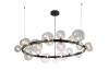 Люстра Crystal Lux Agata Sp24 V2 Black/Transparente фото 3