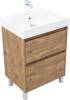 Тумба с раковиной Aquanet Nova Lite 2.0 60 348191 Дуб рустикальный фото 3