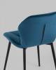 Стул Stool Group Эдвин AV 407-Cdo-08 велюр синий фото 6