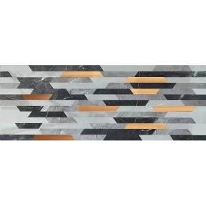 Декор Tubadzin Brainstorm Grey Dec 32.8x89.8