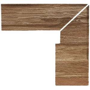 Плинтус Gresmanc Taiga TA-152562 Zanquin Recto Evo Derecho Правый 27x30.5