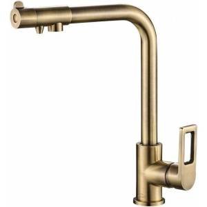 Смеситель для кухни Zorg Steel Hammer SH 572 BRONZE