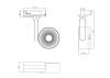 Трековый светильник Technical Oko Unity TR024-1-10W3K фото 6