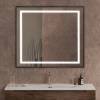 Зеркало BelBagno SPC-KRAFT-900-800-SENS-NERO с подсветкой и сенсорным выключателем, 80x90 фото 7