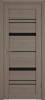 Межкомнатная дверь Владимирская Фабрика Дверей Atum Pro 25 Brun Oak стекло Black Gloss 900x2000