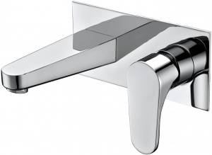 Смеситель для раковины Abber Eleganz AF8312 для раковины скрытого монтажа, хром