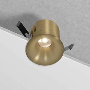 Встраиваемый точечный светодиодный светильник Elektrostandard Bliss 25070/LED 15W 4000K латунь