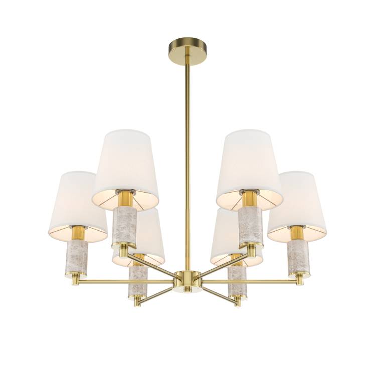 Подвесная люстра на штанге Maytoni Lira MOD483PL-06BS