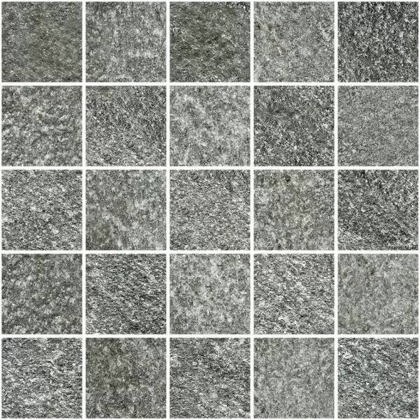 Мозаика Kerranova Montana K-176/SR/m14 Dark Grey 30.7x30.7x10