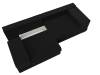 Прямой диван Лига Диванов Лига-037 121842 черный фото 7