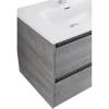 Тумба под раковину Belbagno Kraft KRAFT-700-2C-SO-CG 70x46x50 Cemento Grigio подвесная с двумя выкатными ящиками фото 6