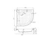 Душевая кабина AvaCan D3090N без крыши, 90x90x203 фото 19