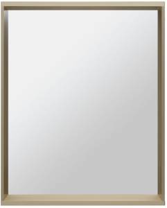 Зеркало Allen Brau Reality 60 1.32016.03 с LED подсветкой, латунь брашированная, 750x600x140