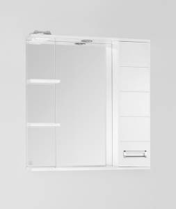 Зеркало-шкаф Style Line Ирис 750/С белый