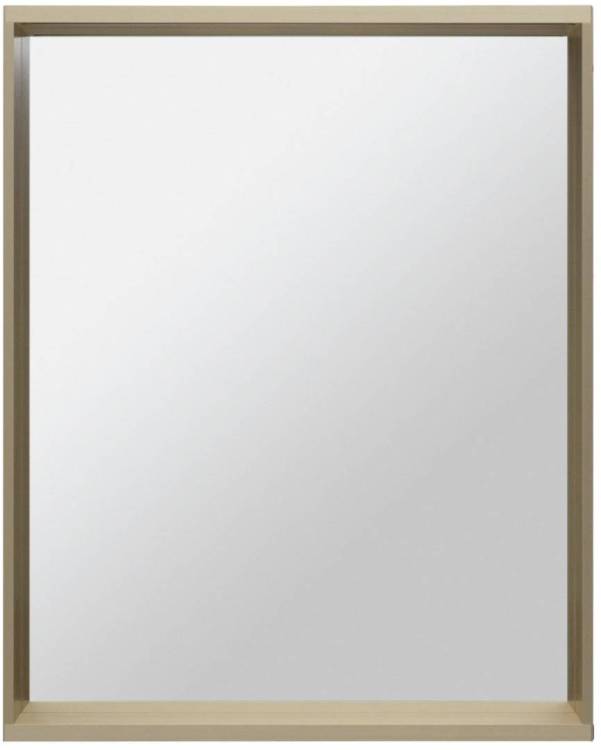 Зеркало Allen Brau Reality 60 1.32016.03 с LED подсветкой, латунь брашированная, 750x600x140
