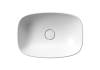 Раковина GSI Nubes 978409 белый матовый, 50x35 фото 2