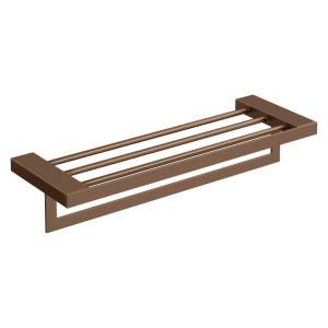 Полка Boheme Qubic 10737-BRB Brushed Bronze