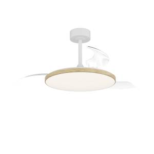 Светодиодная люстра на штанге с вентилятором Mantra Slim Fan 9007