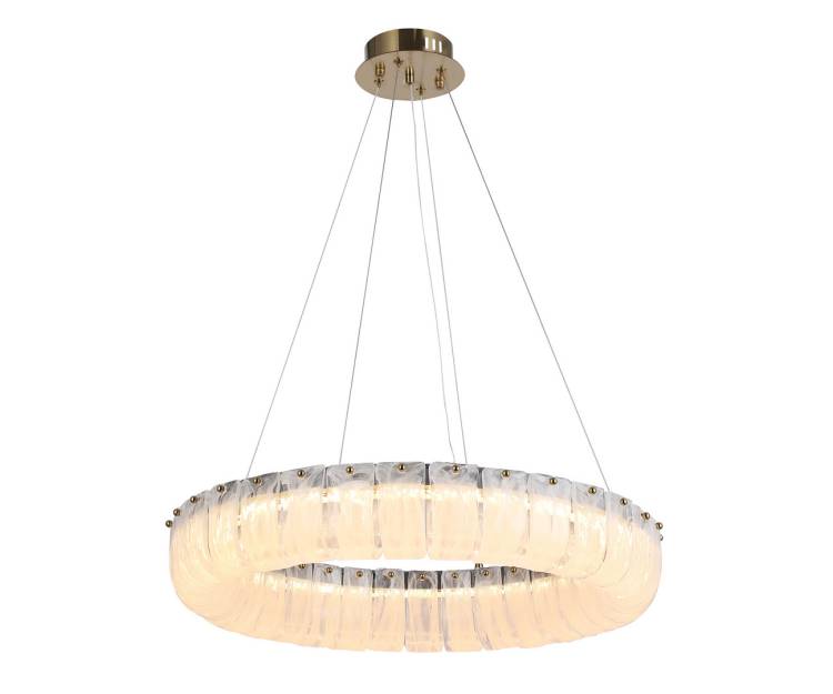 Подвесная люстра Kink Light Гэлли 07599-60,36 латунь