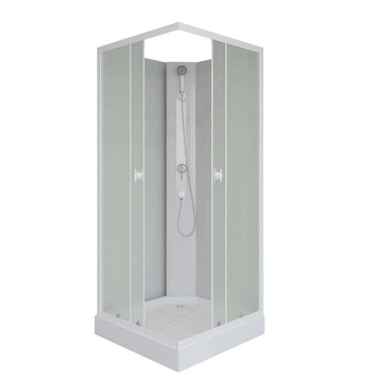 Душевая кабина Niagara Promo P90/13Q/MT/BK 90x90x200