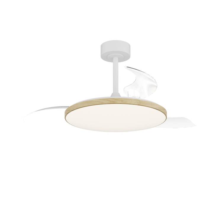 Светодиодная люстра на штанге с вентилятором Mantra Slim Fan 9007
