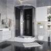 Душевая кабина Niagara Eco E120/80/26L/TN 120x80x215 Левая, профиль Серебро, 4 места фото 2