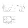 Унитаз подвесной Belbagno Sfera-R BB046CHR/BB105SC белый фото 3