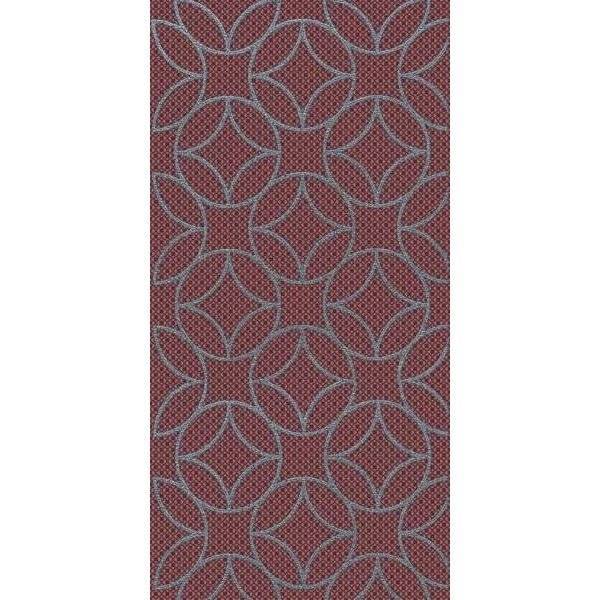 Декор Нефрит Керамика Аллегро 04-01-1-08-03-47-100-2 Геометрия Бордо 20x40