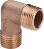 Угольник Viega R 3/4 , бронза, модель 3091 наружная резьба, 90 градусов