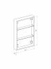 Зеркало-шкаф Taliente Cbled TA-CBled-E6080 с LED-подсветкой, 60x14x80 см фото 10