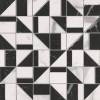 Мозаика FAP Ceramiche Roma Gold FQKN Superiore Nero Elegante Slash Mosaico 30.5x30.5