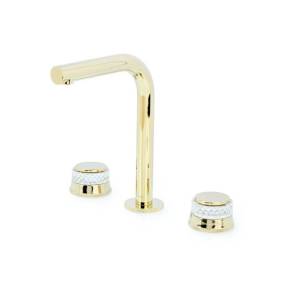 Смеситель для раковины Boheme Aura 152-G-A золотой