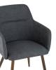 Набор из 2 стульев Stool Group Кинг QUEENY HANDLE GREY X2 серый фото 5