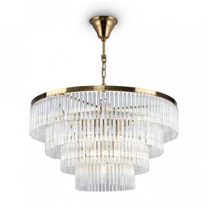 Подвесная люстра Maytoni Colonne MOD093PL-13BS Латунь