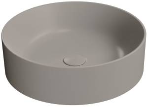 Раковина GSI Kube X 942705 серый беж матовый, 45x45