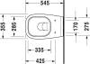 Чаша для унитаза подвесного Duravit D-Code 25350900002 фото 5