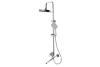 Душевая стойка Avrora Nova AV6040 со смесителем, хром