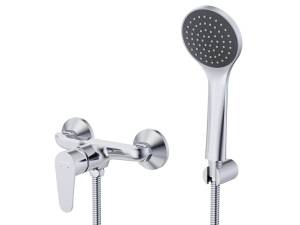 Смеситель для ванны с душем Royce Uno RCM-120703CR с коротким изливом, хром