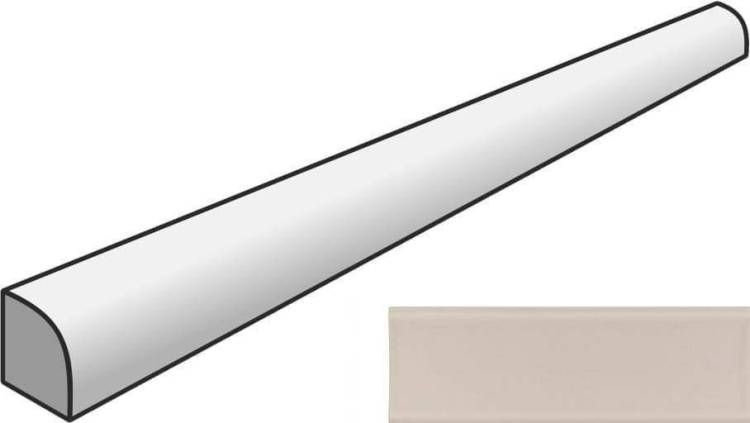 Бордюр Equipe Vibe 28878 Jolly Light Mocha Matt 1.2x20