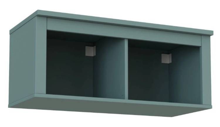 Полка Гуд Лакк Сага 2.08.17.140.6 Темно-бирюзовый