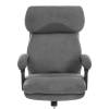 Кресло компьютерное Tetchair Chief metalBL 25021 серый, KUB 05/TW-12, ткань фото 7