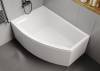 Акриловая ванна Vagnerplast Veronela 160x105 L ультра белый фото 5