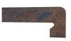 Плинтус Exagres Metalica Zanq. Cherry Derecha правый 39.5x17.5