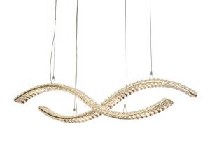 Подвесная светодиодная люстра Newport Crystal 8242N/110 gold