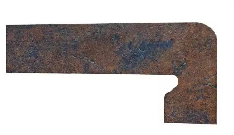 Плинтус Exagres Metalica Zanq. Cherry Derecha правый 39.5x17.5