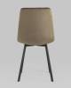 Набор из 4 стульев Stool Group Chilly OS-2011 HLR-48 X4 коричневый, велюр фото 5